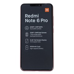 Смартфон XIAOMI Redmi Note 6 Pro 32Gb, розовое золото