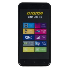 Смартфон DIGMA Linx Joy 3G, черный