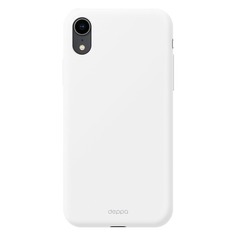 Чехол (клип-кейс) DEPPA Gel Color Case, для Apple iPhone XR, белый [85366]