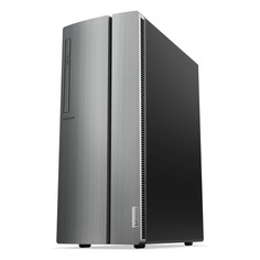 Компьютер LENOVO IdeaCentre 510-15ICB, Intel Core i5 8400, DDR4 12Гб, 1000Гб, 256Гб(SSD), NVIDIA GeForce GTX 1050Ti - 4096 Мб, DVD-RW, CR, Windows 10, серебристый [90hu006jrs]