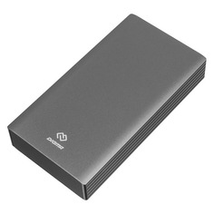 Внешний аккумулятор (Power Bank) Digma Power Delivery DG-PD-30000-SLV, 30000мAч, серебристый