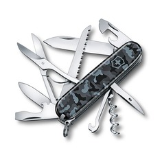 Складной нож Victorinox Huntsman, 15 функций, 91мм, морской камуфляж