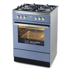 Газовая плита KAISER HGE 61501 R, электрическая духовка, серый