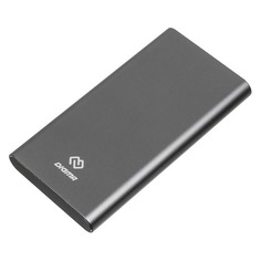 Внешний аккумулятор (Power Bank) Digma DG-ME-10000, 10000мAч, темно-серый