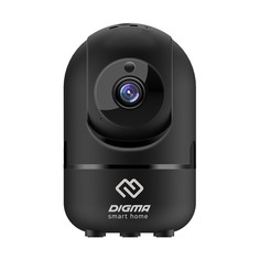 Камера видеонаблюдения IP Digma DiVision 201, 720p, 2.8 мм, черный [dv201]