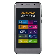 Смартфон DIGMA Linx X1 Pro 3G, темно-серый