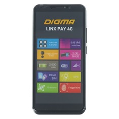 Смартфон DIGMA Linx Pay 4G, черный