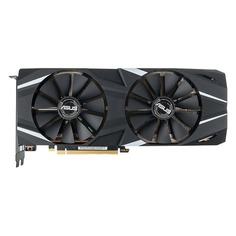 Видеокарта ASUS nVidia GeForce RTX 2080Ti , DUAL-RTX2080TI-O11G, 11Гб, GDDR6, OC, Ret