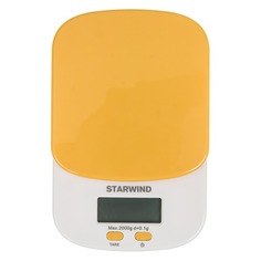 Весы кухонные StarWind SSK2158, оранжевый