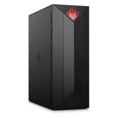 Компьютер HP OMEN 875-0015ur, AMD Ryzen 5 2600, DDR4 8Гб, 1000Гб, 128Гб(SSD), NVIDIA GeForce GTX 1060 - 3072 Мб, CR, Windows 10, черный [5cr21ea]