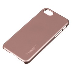 Чехол (клип-кейс) SPIGEN Spigen Thin Fit, для Apple iPhone 7/8, розовое золото [042cs20429]
