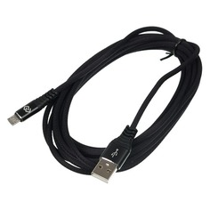 Кабель DIGMA USB A(m), micro USB B (m), 3м, черный