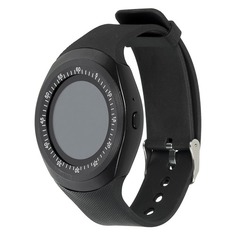 Смарт-часы KREZ Hero, 45.6мм, 1.3", черный / черный [sw22]