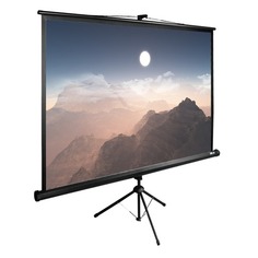 Экран Cactus TriExpert CS-PSTE-180x180-BK, 180х180 см, 1:1, напольный черный
