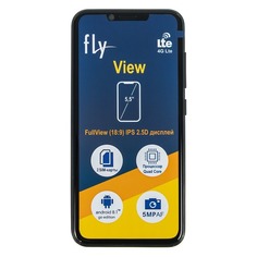 Смартфон FLY View 8Gb, черный