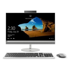 Моноблок LENOVO IdeaCentre 520-24ICB, 23.8", Intel Core i3 8100T, 8Гб, 128Гб SSD, Intel UHD Graphics 630, Windows 10, серебристый [f0dj00derk]