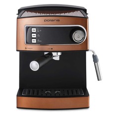 Кофеварки Кофеварка POLARIS PCM 1515E Adore Crema, эспрессо, бронзовый