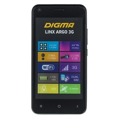 Смартфон DIGMA Argo 3G 8Gb, LINX, синий