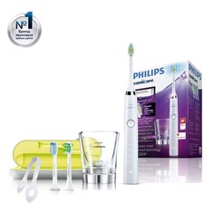 Зубные щетки Электрическая зубная щетка PHILIPS Sonicare DiamondClean HX9332/35, цвет: белый