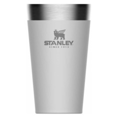 Термостакан Stanley Adventure Stacking Vacuum Pint, 0.47л, белый