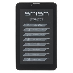 Планшет ARIAN Space 71, 512МБ, 4ГБ, 3G, Android 7.0 черный [st7002pg]