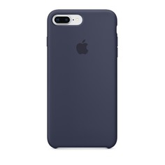 Чехол (клип-кейс) APPLE Silicone Case, для Apple iPhone 7 Plus/8 Plus, темно-синий [mqgy2zm/a]