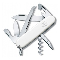 Складной нож Victorinox Camper, функций: 13, 91мм, белый , коробка картонная [1.3613.7r]