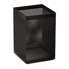 Упаковка подставок Deli E908, для пишущих принадлежностей, металл сетка, черный 80 шт./кор.