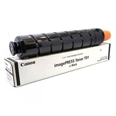 Тонер CANON T01 BK, для IPC800, черный, 1040грамм, туба