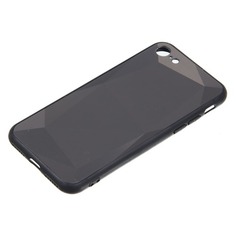 Чехлы для смартфонов Чехол (клип-кейс) GRESSO Даймонд, для Apple iPhone 7/8/SE 2020, черный [gr17dmn024]