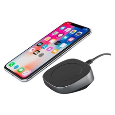 Беспроводное зарядное устройство DEPPA Qi Fast Charger, 1.25A, черный