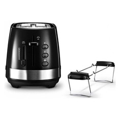 Тостер DeLonghi CTLA2103.BK, черный [0230020014]