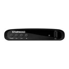 Ресивер DVB-T2 StarWind CT-100, черный