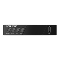 Ресивер DVB-T2 StarWind CT-140, черный