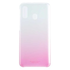 Чехол (клип-кейс) SAMSUNG Gradation Cover, для Samsung Galaxy A40, розовый [ef-aa405cpegru]