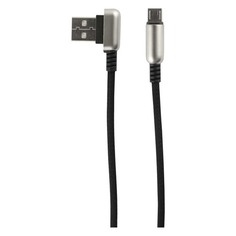 Кабель REDLINE Loop, micro USB B (m), USB A(m), 1м, черный [ут000016351]