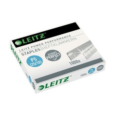 Упаковка скоб для степлера Leitz Power Performance P5, 25/10, 1000шт, картонная коробка [55740000] Esselte
