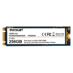 SSD накопитель Patriot Scorch PS256GPM280SSDR 256ГБ, M.2 2280, PCI-E x2, NVMe Патриот