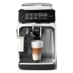 Кофемашина Philips LatteGo EP3243/70, белый/серебристый