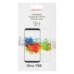 Защитное стекло для экрана REDLINE для Vivo Y95, гибридная, 1 шт [ут000017109]