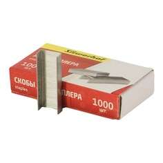 Упаковка скоб для степлера SILWERHOF N10, 1000шт, картонная коробка [421011-40] 20 шт./кор.