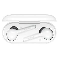 Гарнитура Honor Flypods Lite AM-H1C, Bluetooth, вкладыши, белый [55031015]