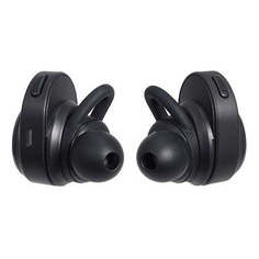 Наушники с микрофоном AUDIO-TECHNICA ATH-CKR7TWBK, Bluetooth, вкладыши, черный [80000228]