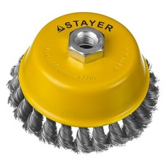 Щетка дисковая Stayer 35128-120, по металлу, 120мм, 22мм