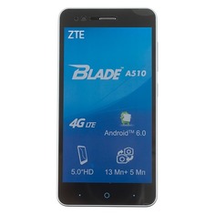 Смартфон ZTE Blade 8Gb, A510, серый