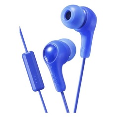 Наушники с микрофоном JVC HA-FX7M, 3.5 мм, вкладыши, синий [ha-fx7m-a-e]