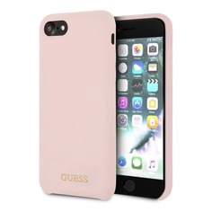 Чехол (клип-кейс) Guess, для Apple iPhone 7/8, розовый [guhci8lsgllp] Noname
