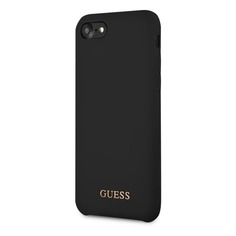 Чехол (клип-кейс) Guess, для Apple iPhone 7/8, черный [guhci8lsglbk] Noname