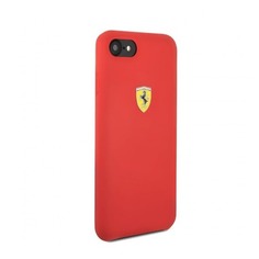 Чехол (клип-кейс) Ferrari, для Apple iPhone 7/8/SE 2020, красный [fessihci8re] Noname