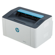 Принтер лазерный HP Laser 107r черно-белый, цвет: белый [5ue14a]